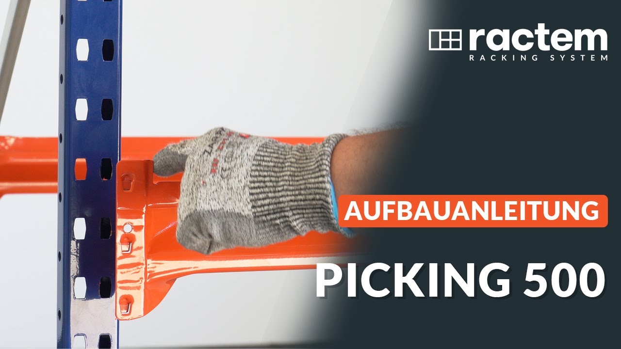 Aufbauanleitung Regal Picking 500