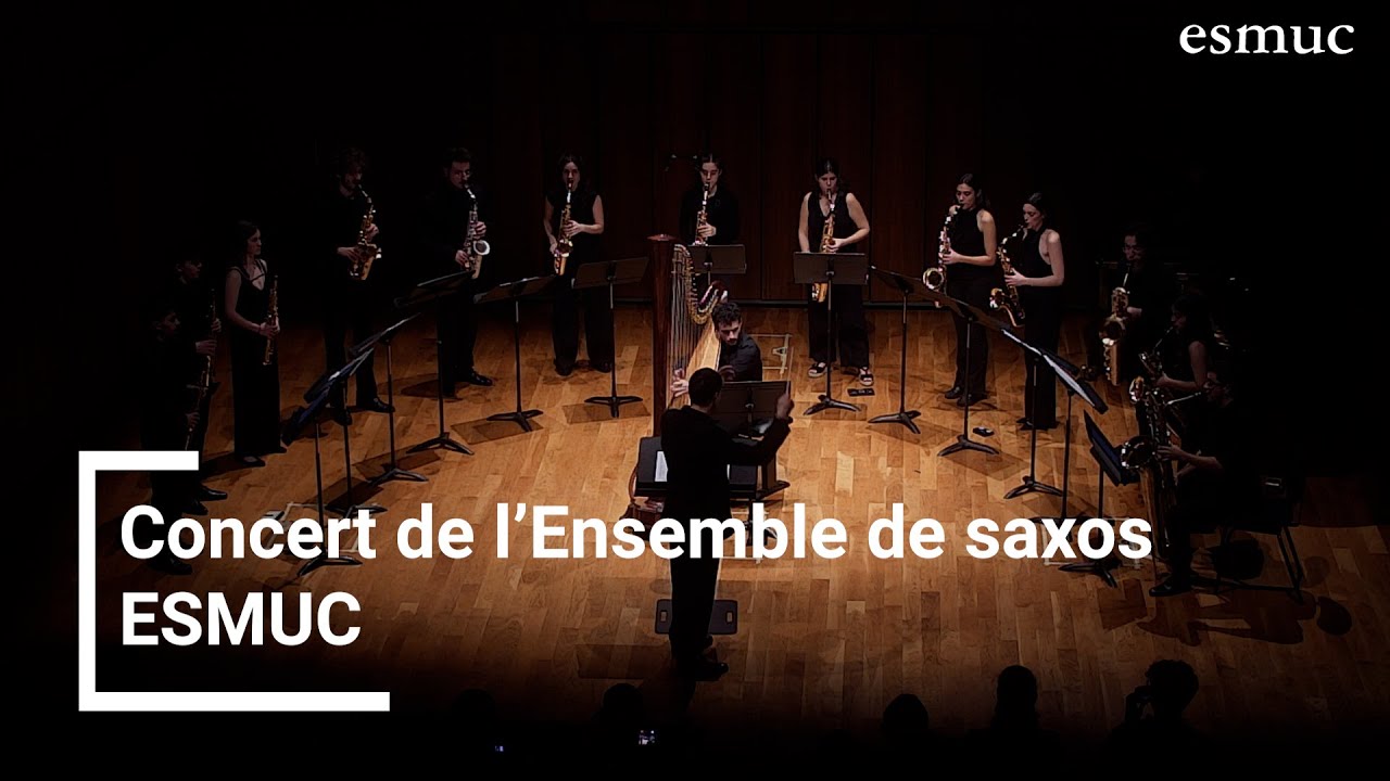 Concert de l'Ensemble de saxos | 2023 | ESMUC