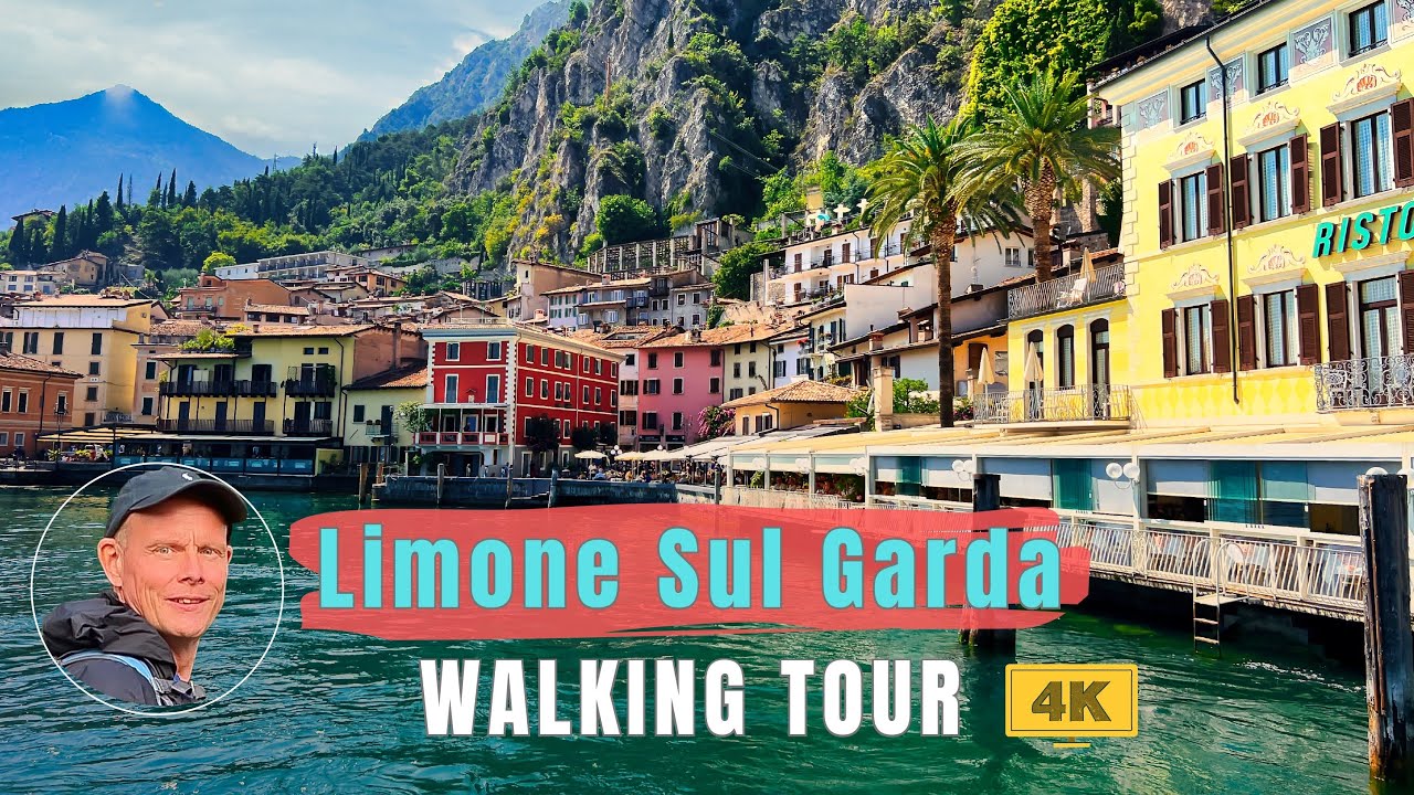 Limone sul Garda | Walking Tour | Gardasee | Italien| 🇮🇹 [4K]