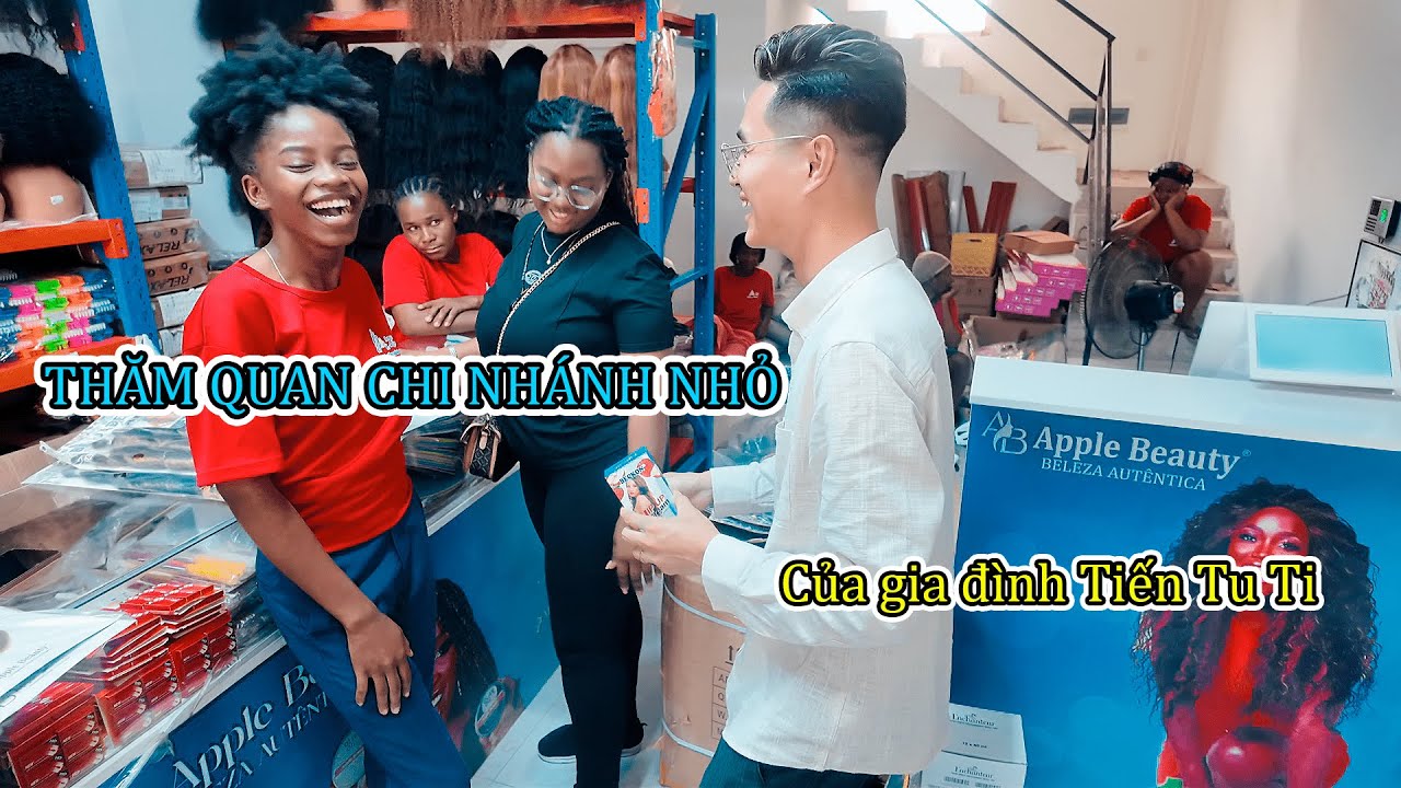 Thăm Quan Chi Nh&aacute;nh Nhỏ Của Gia Đ&igrave;nh Tiến Tuti ||C&ocirc; G&aacute;i Ch&acirc;u Phi