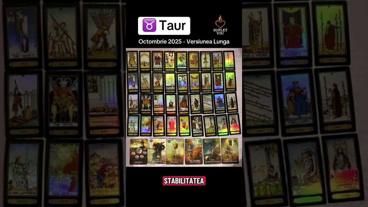 Taur - Octombrie 2025