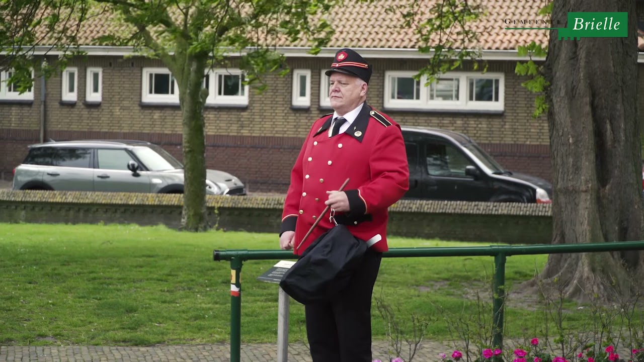 Herdenking gemeente Brielle 4 mei 2021