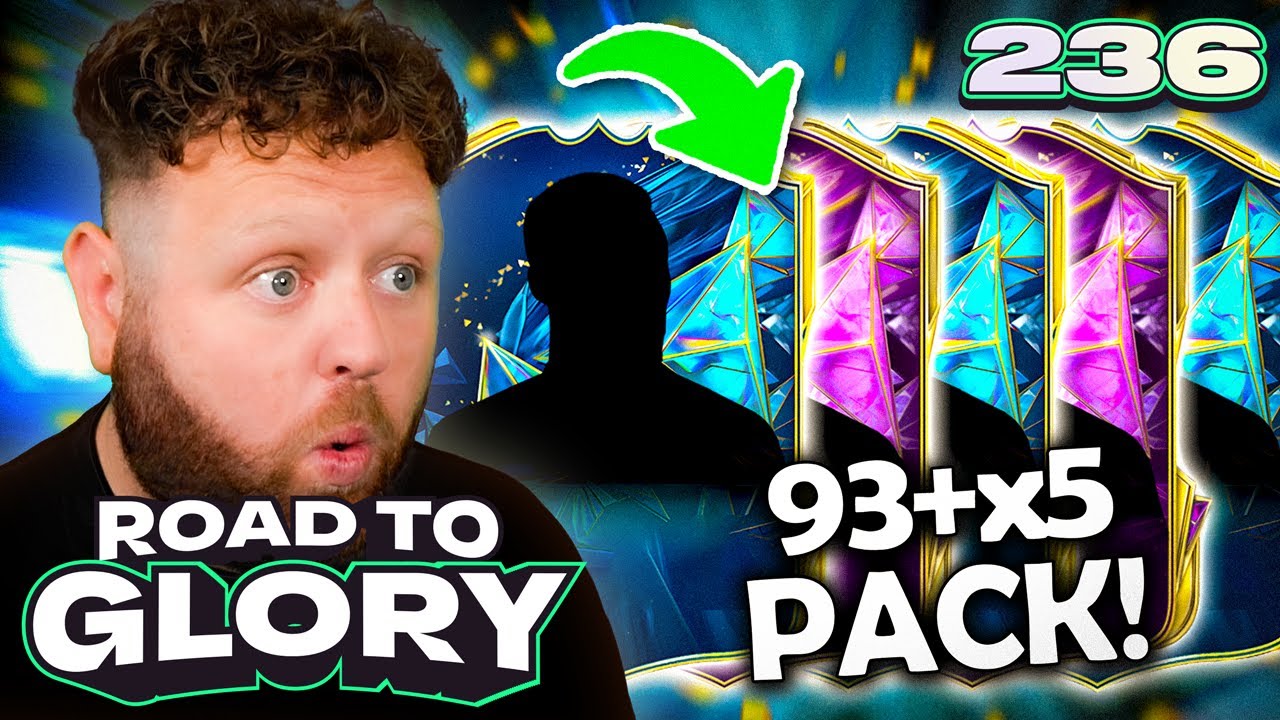 I Opened My TOTS 93+x5 EFIGS PACK!!! FC25 RTG #236