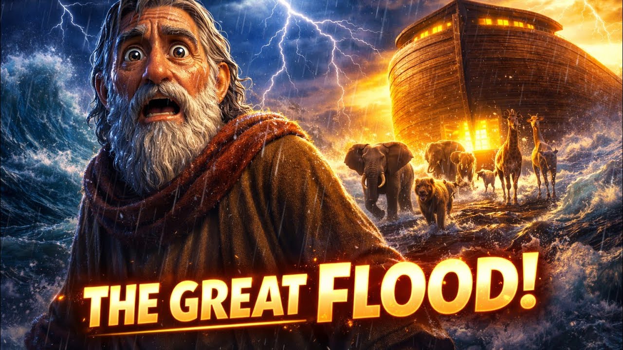NOAH’S ARK | The Great Flood Bible Story Explained (Powerful & Inspiring #BibleStory #ViralVideo