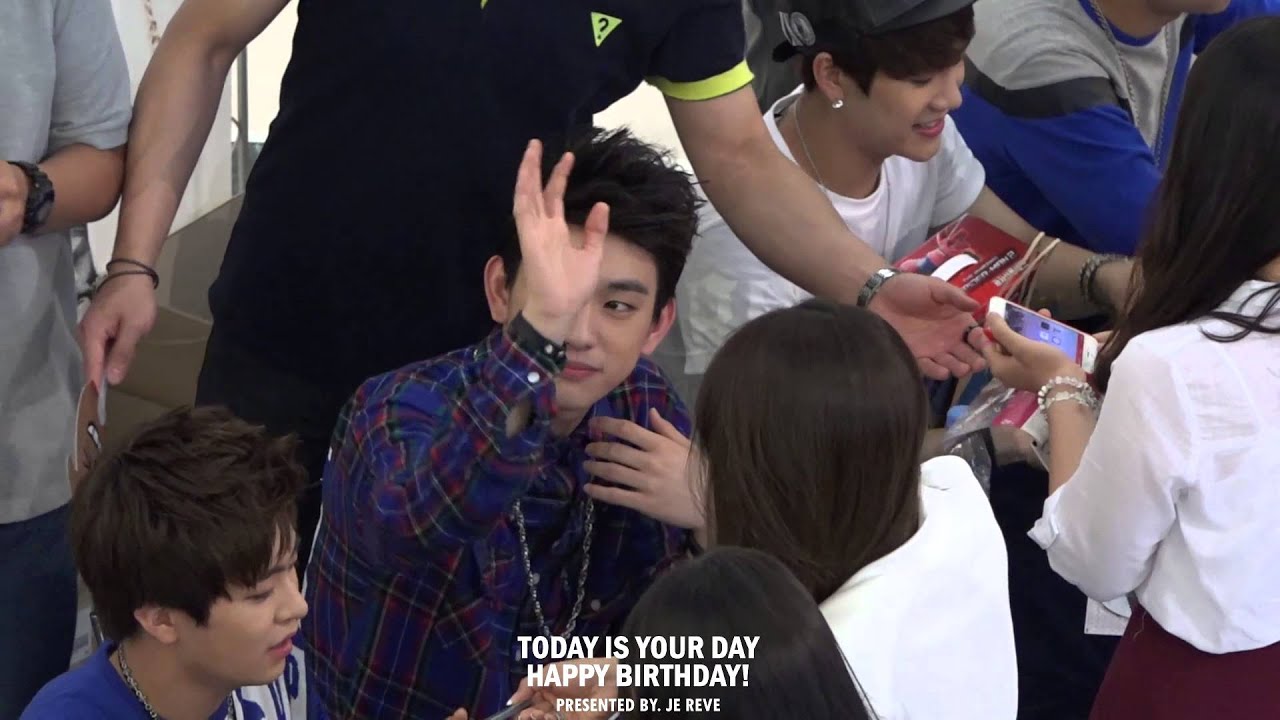 140922 Jr21stBirthday 진영아 생일축하해!