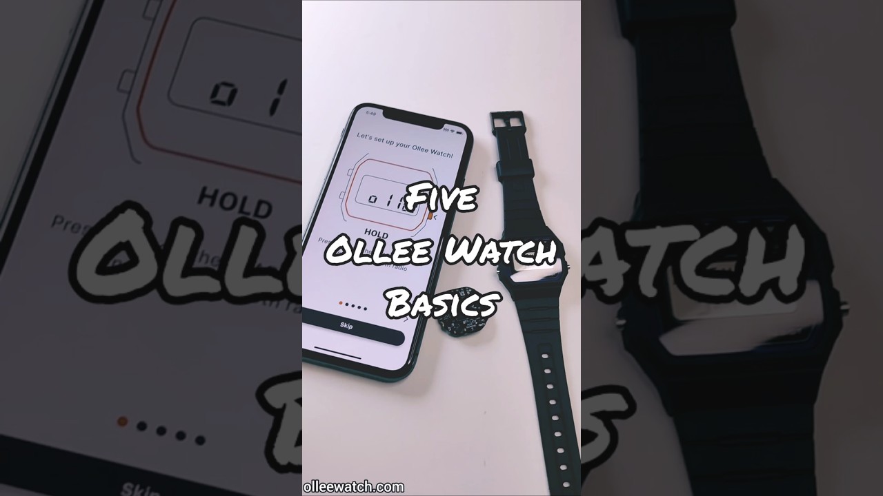 Ollee Watch Basics - Мод для Casio F-91W и A158W