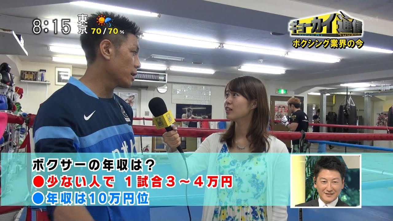 ギョーカイ通信 ボクシング業界「協栄ボクシングジム」 トレーナー・プロボクサー（大澤咲希） [モーニングCROSS]
