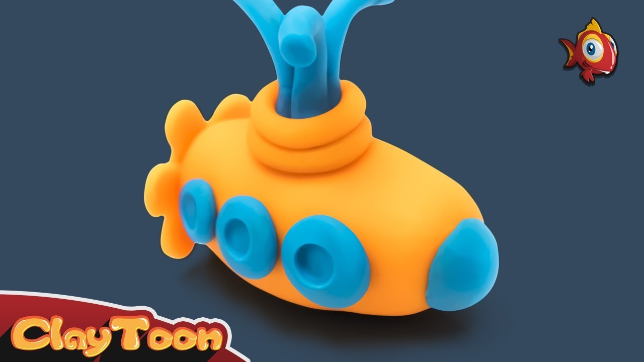 Submarine | Polymer clay tutorial