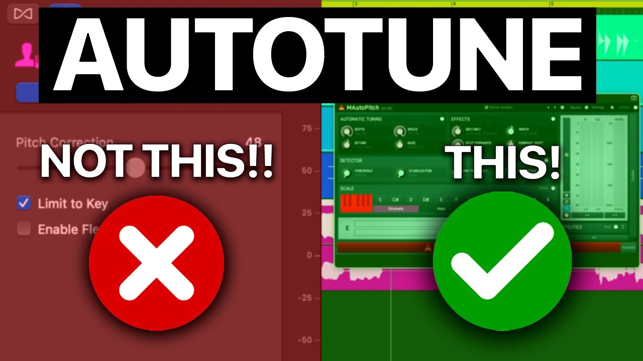 Автонастройка GarageBand — ОТСТОЙ. Используйте ЭТО! // Учебник по автонастройке GarageBand