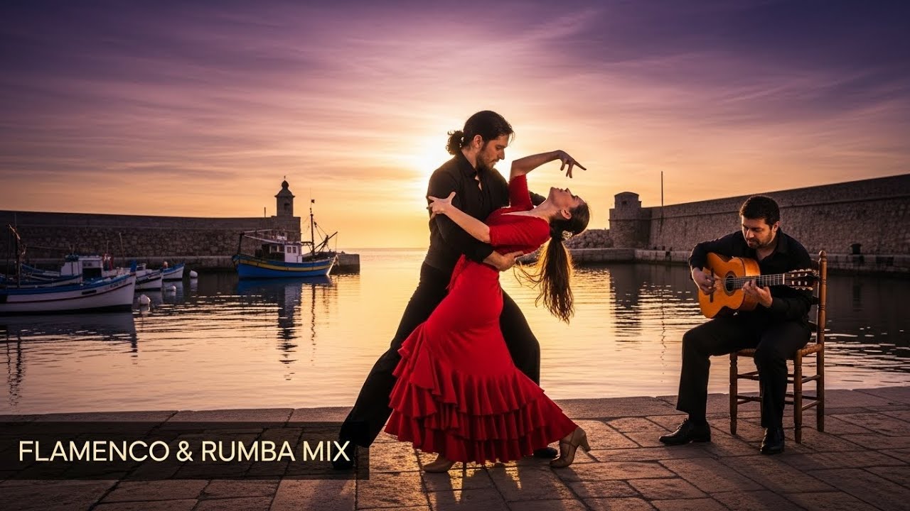 Spanish Guitar Dreamscape | Relaxing Flamenco Rumba for Reading, Work & Creativity