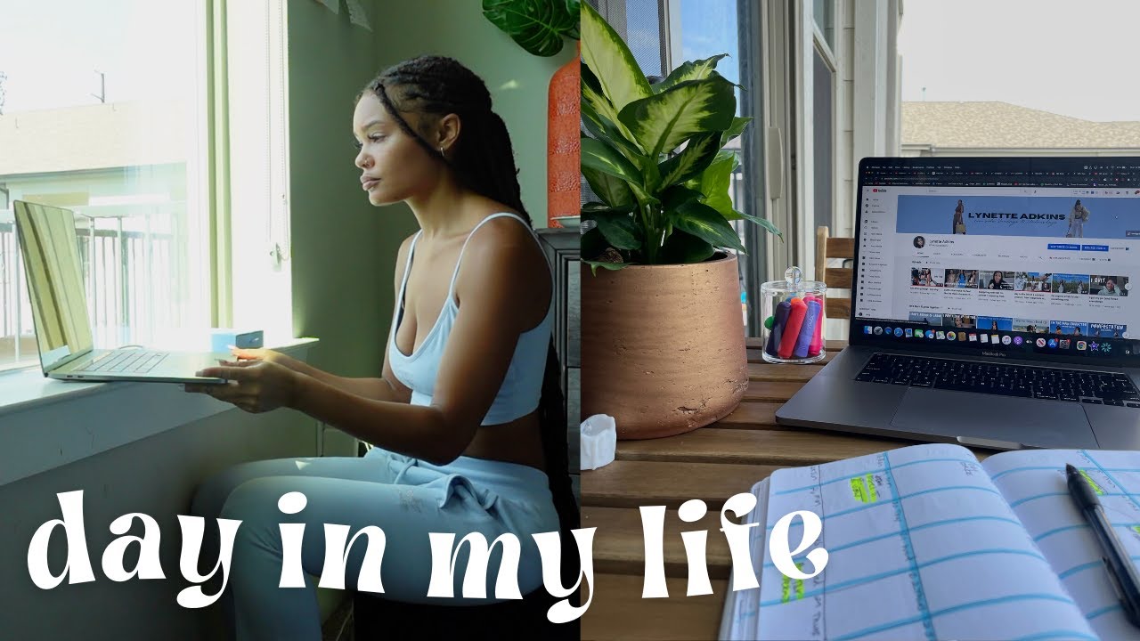 becoming a full-time influencer is an ADJUSTMENT | productive day in the life of an influencer