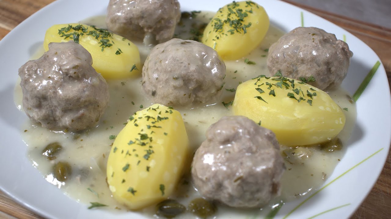 Кенигсбергские клопсы, так их всегда готовила моя мама | Рецепты из мясного фарша
