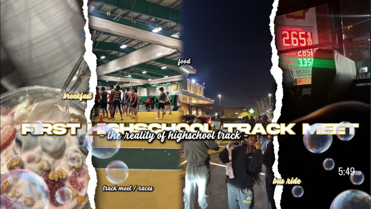 FIRST HIGHSCHOOL TRACK MEET | The Reality Of Highschool Track | ( as a freshman ) 
