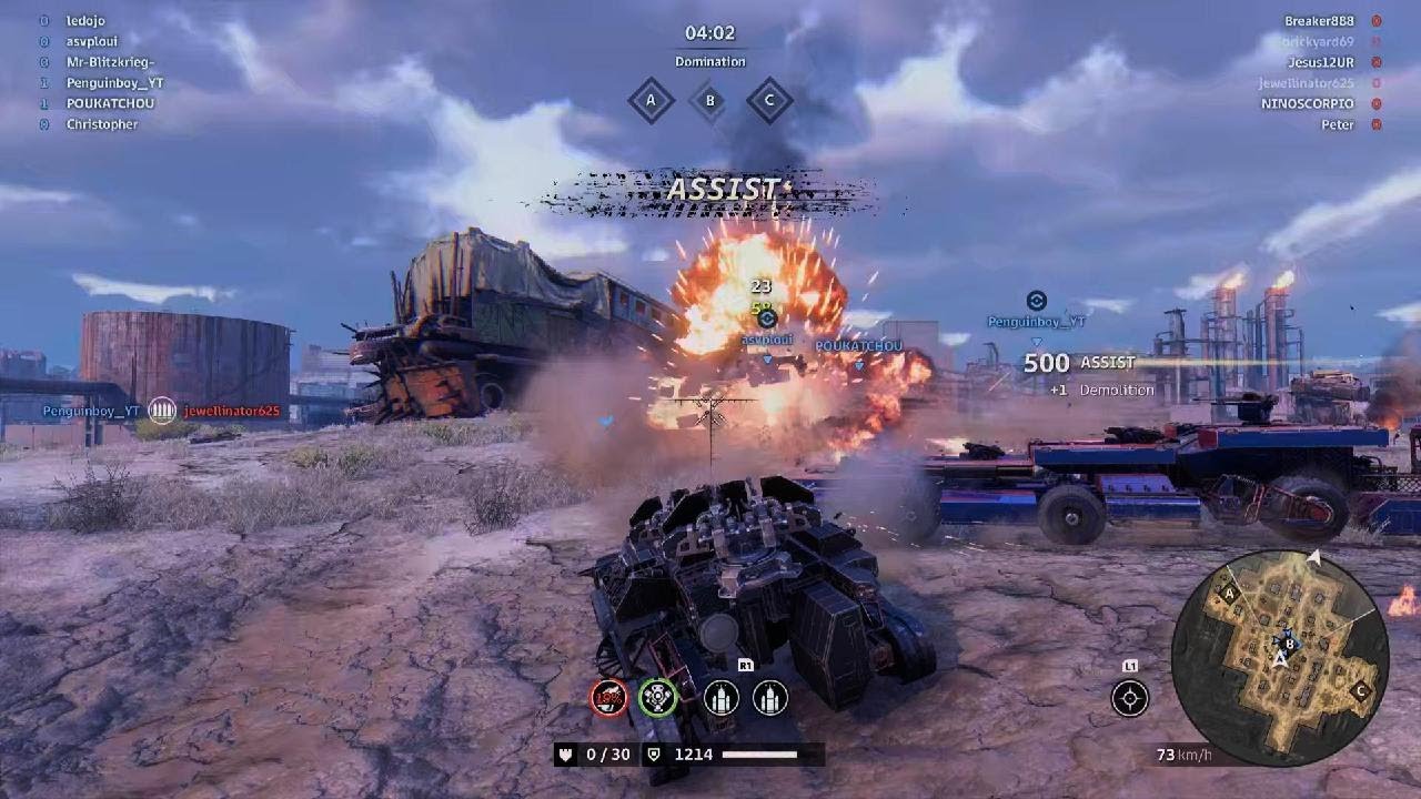 Crossout PvP. Zero-Kill Match. 8999 PS Cyclone Build