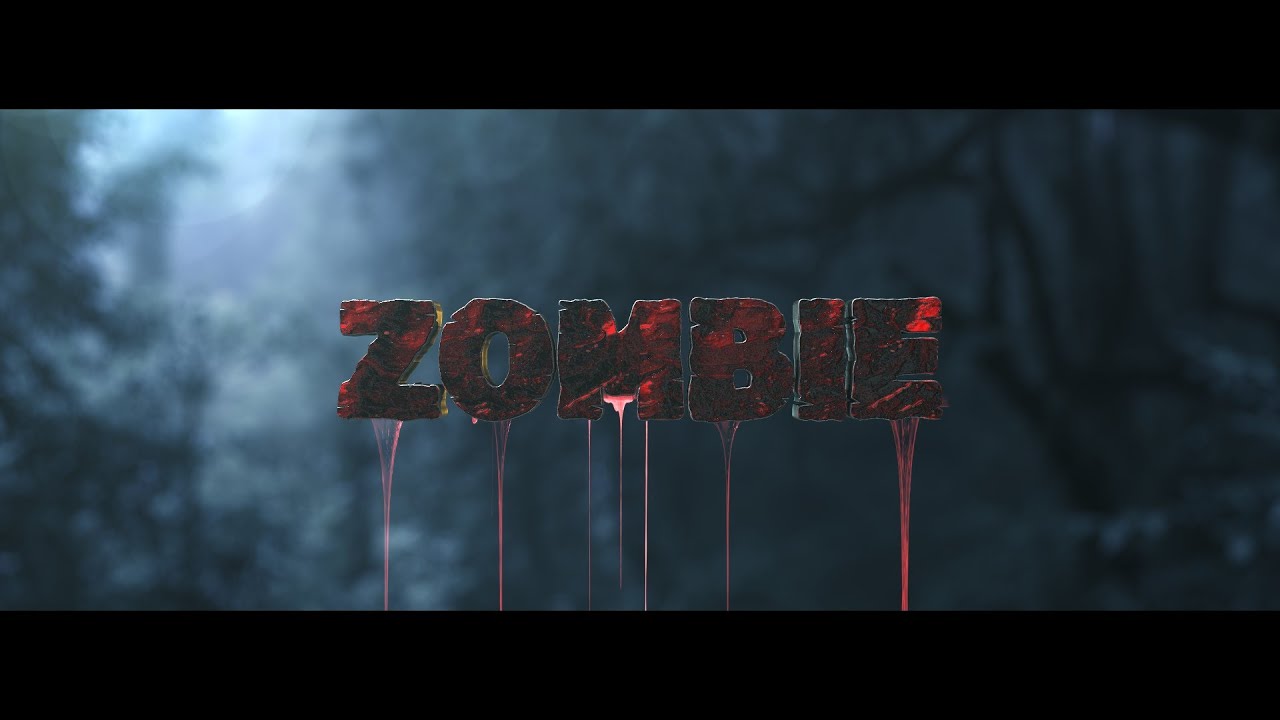 Zombie Movies Title I After Effects I Element 3D