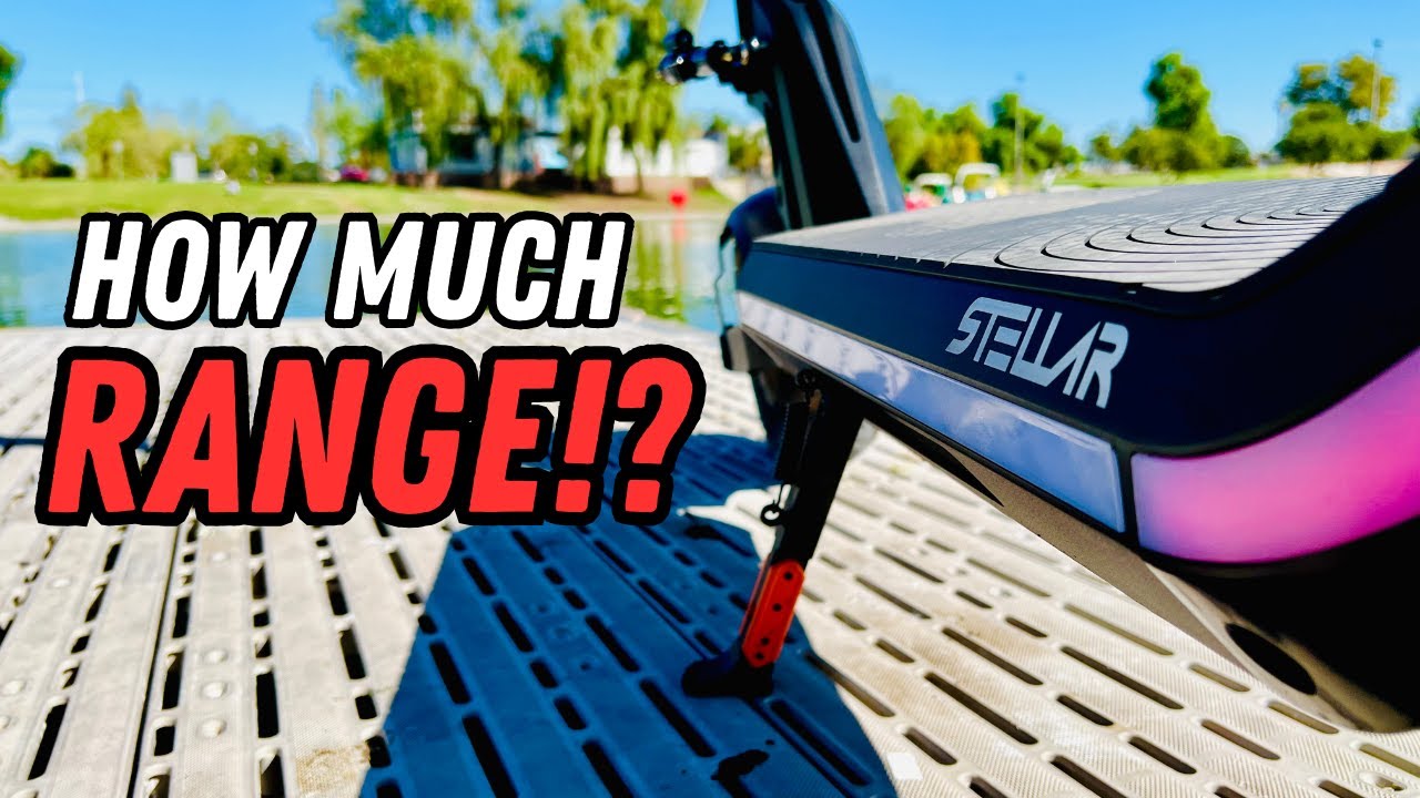 Apollo Phantom 2.0 Stellar Electric Scooter RANGE TEST in COMFORT mode!