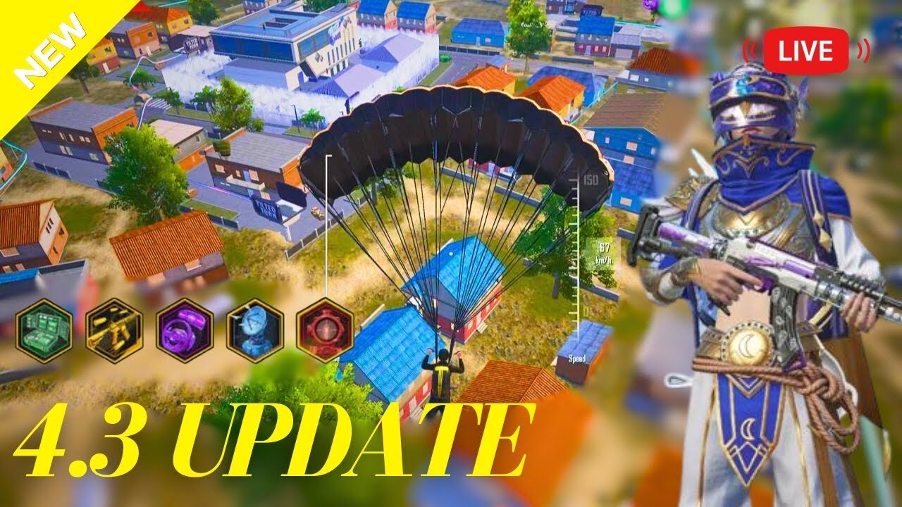 4.3 UPDATE ❤️‍🔥😎 | FULL RUSH GAMEPLAY | PUBG MOBILE LIVE 🔴 #pubgmobile #bgmi