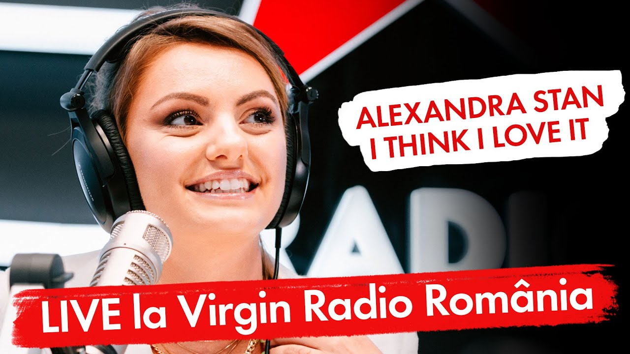 Alexandra Stan - I Think I Love It - (LIVE @Virgin Radio Romania)