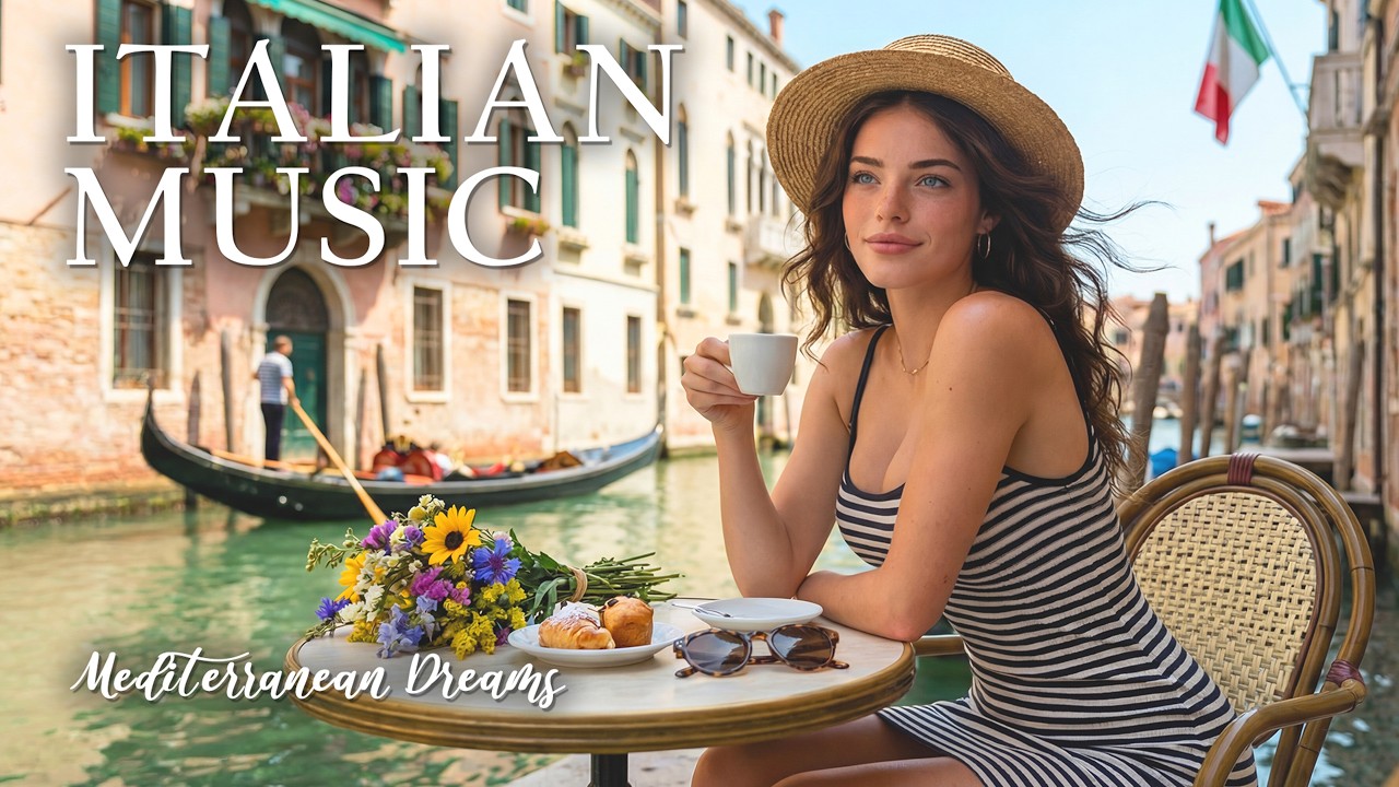 Relaxing Italian Villa 🏡🌸 | Dreamy Mediterranean Music & Peaceful Lake Como Vibes 🌊🎶 2+ Hours