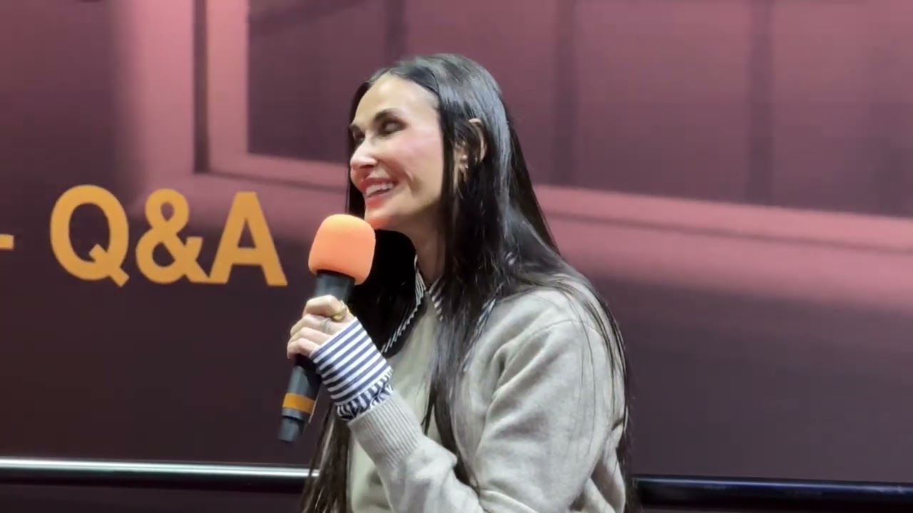 Demi Moore Q & A for The Substance at BFI IMax - Sunday 26th January 2025