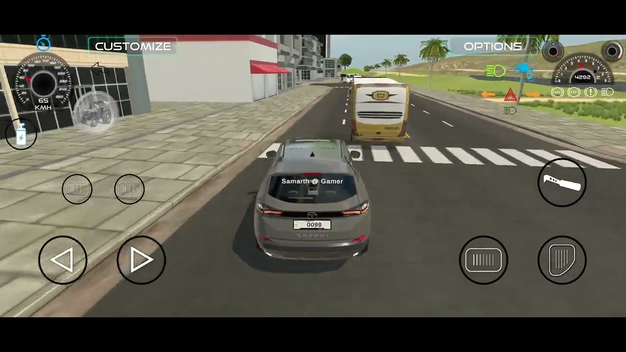 Driving Grae Tata Safari. # Indian vehicle Simulator 3D.