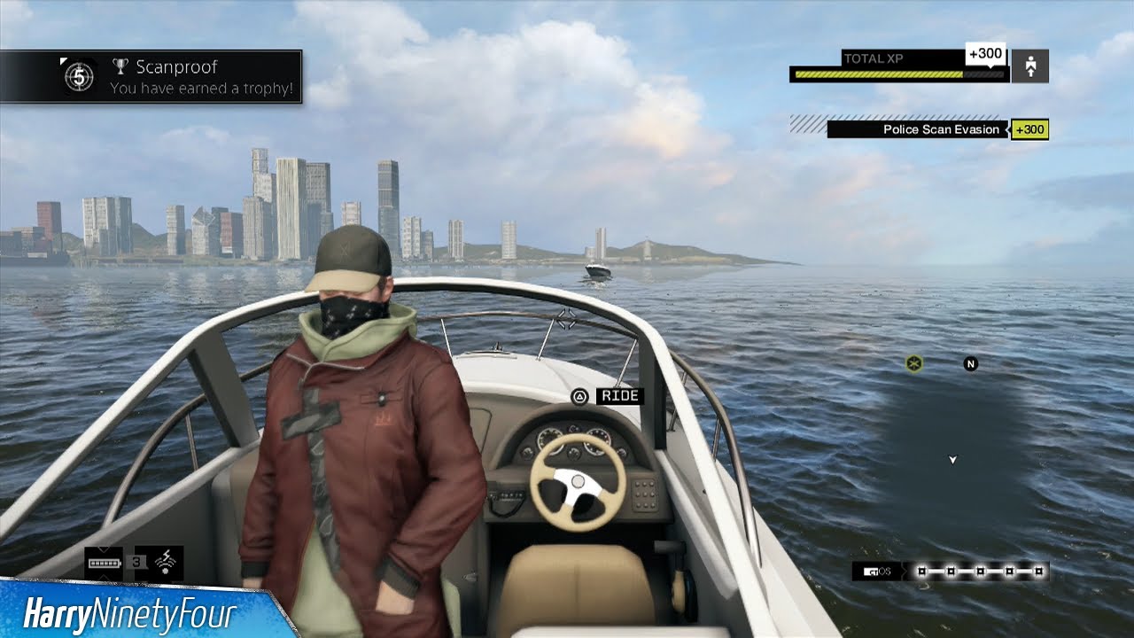 Watch Dogs - Scanproof Trophy / Achievement Guide (Escape a Level 5 Police Scan)