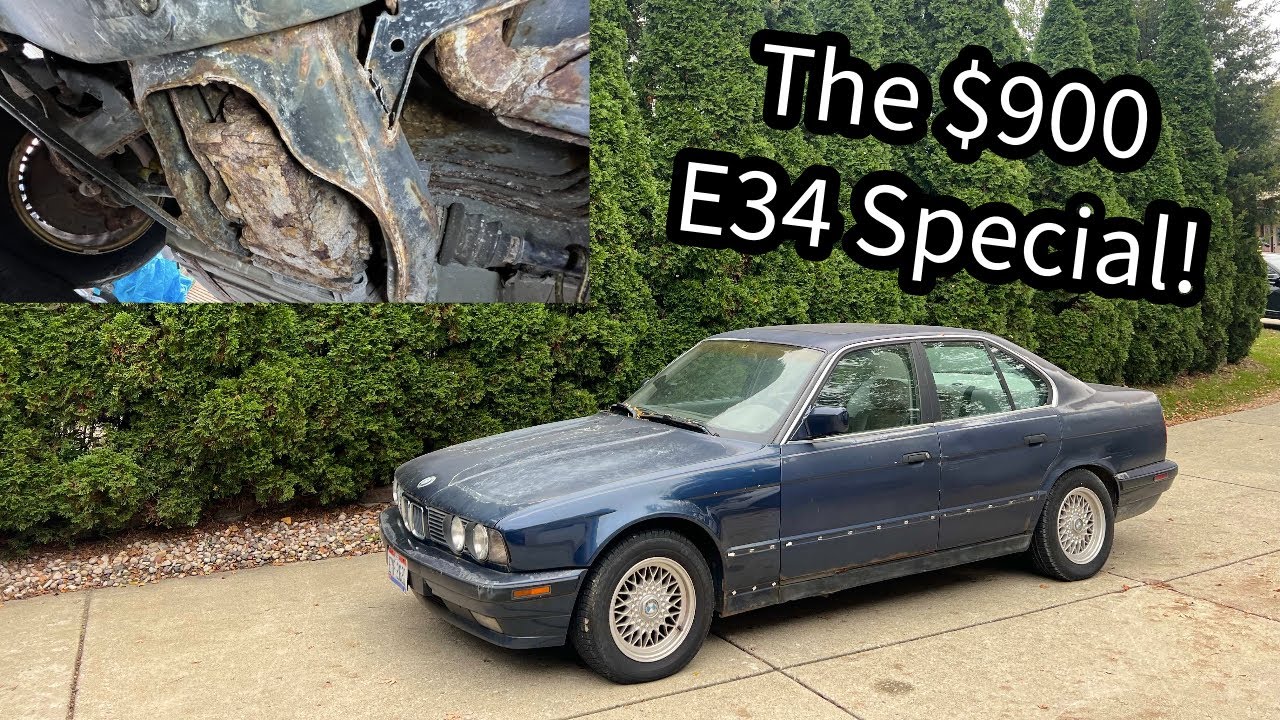 Как будет выглядеть BMW E34 535i/5 стоимостью 900 долларов в рабочем состоянии и состоянии в 2023...