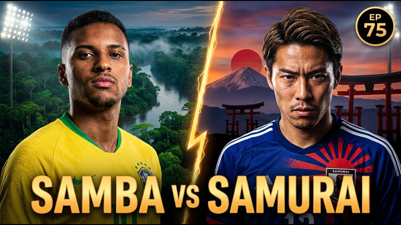 Brazil vs Japan: Samba vs the Samurai &mdash; WorldCup26 Legends Ep.75