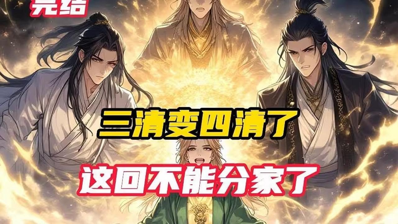 【完结】《三清变四清了，这回不能分家了》吾为三清亲弟弟，盘古元神第四份元神元清。“三位哥哥还想做天道圣人呐，走混元路子吧，别听鸿钧那个老登的……