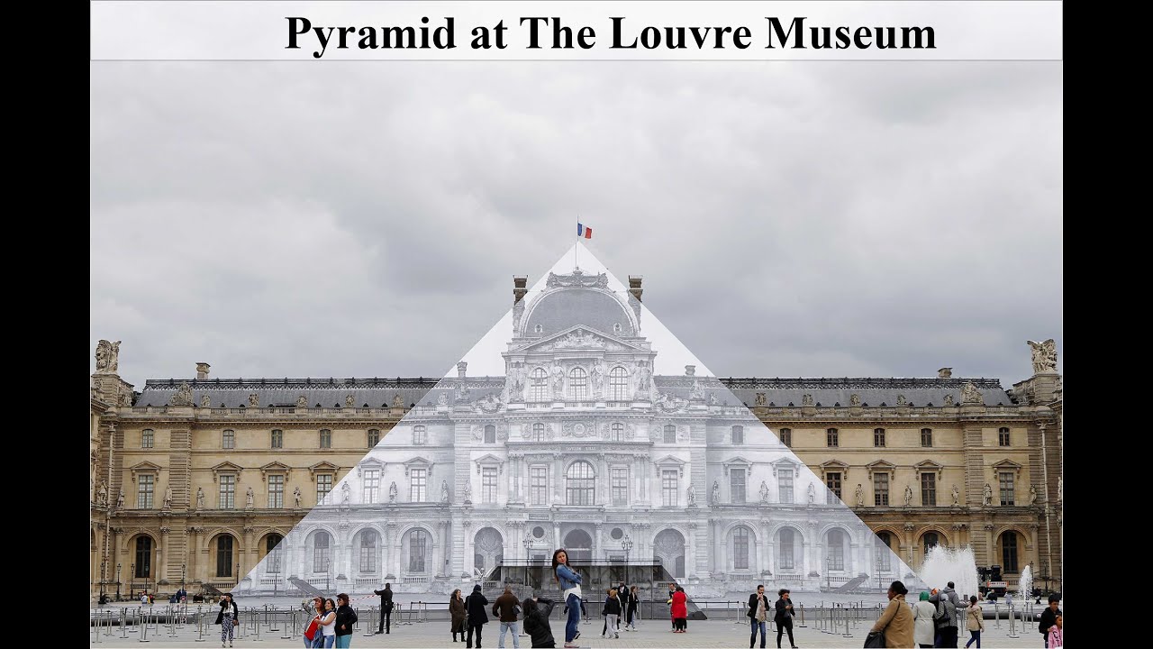 Pyramid at The Louvre Museum
