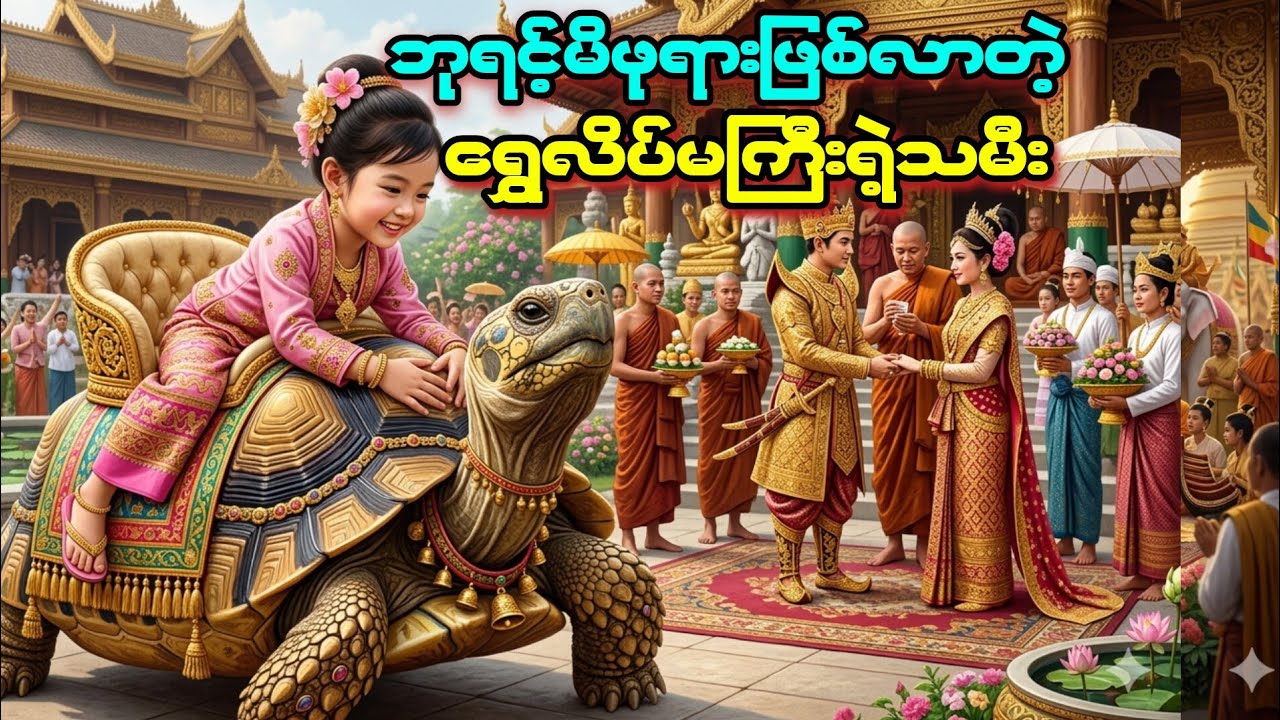 ဘုရင့်မိဖုရားဖြစ်လာတဲ့ ရွှေ‌လိပ်မကြီးရဲ့ သမီးတော်
