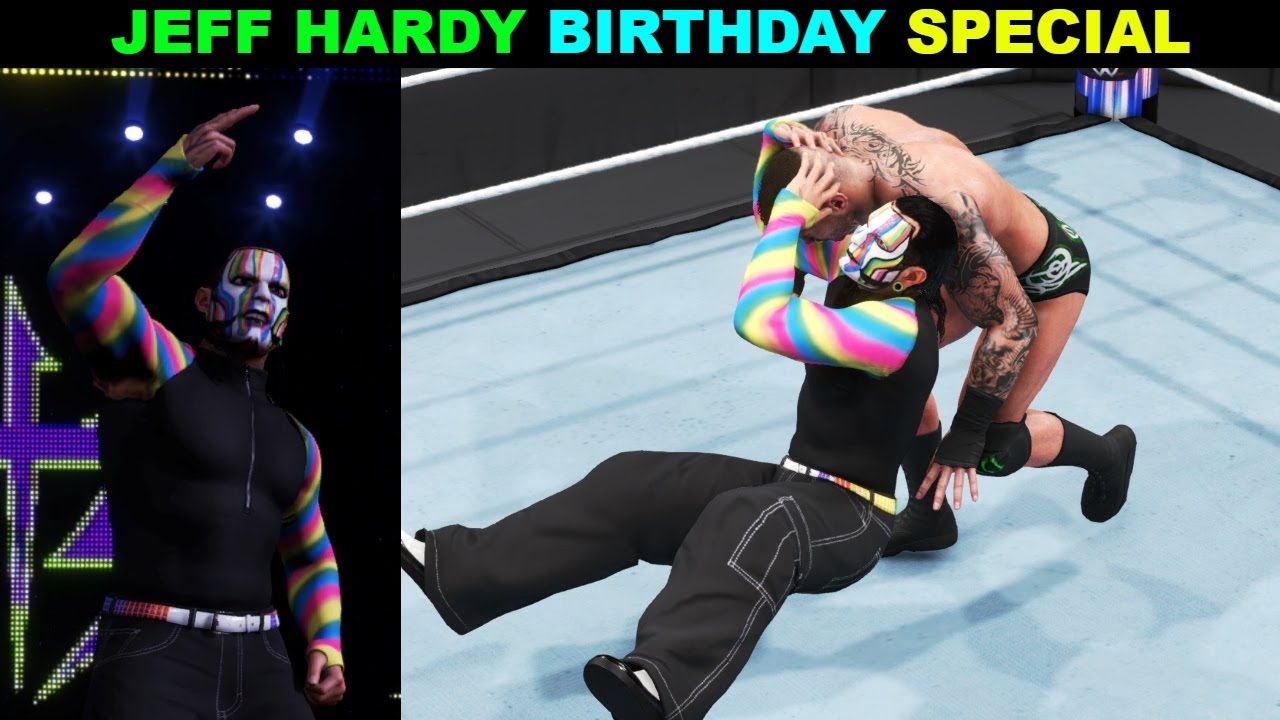 WWE 2K20 'Jeff Hardy' Birthday Special Gameplay | WWE 2K20 PS5 LIVE Gameplay ||