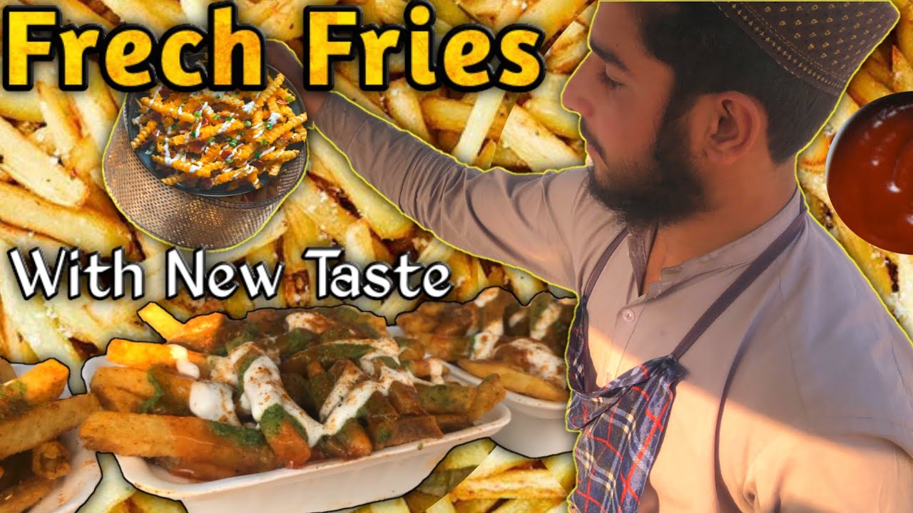 French fries with new taste in street of Rawalpindi