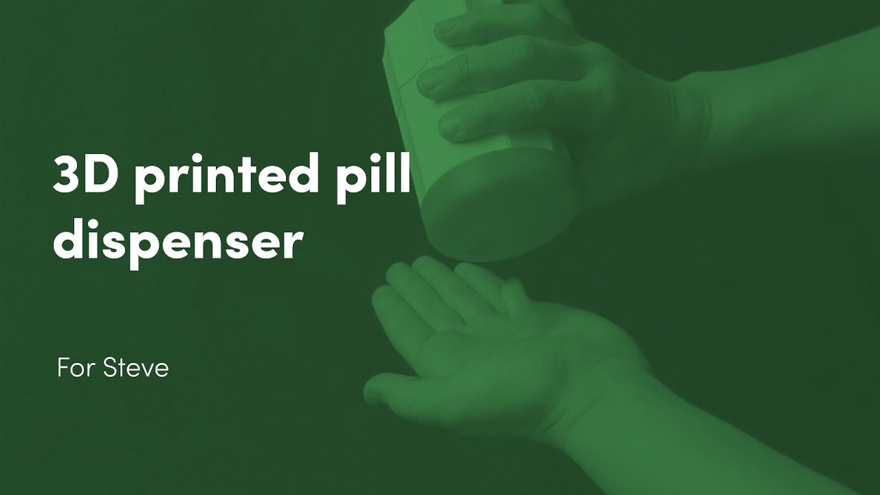 3D Printed Pill Dispenser for Parkinson's Disease