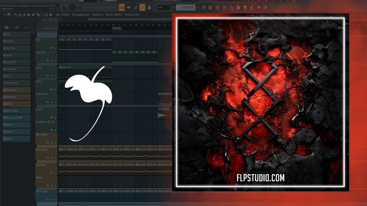 KREAM & Alika - Dangerous (FL Studio Remake)