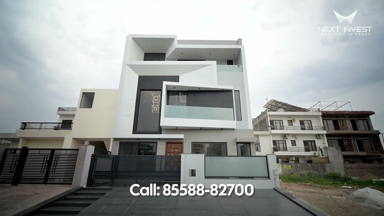 200 Gaj Park Facing Luxury Villa in Sector 66 IT City Mohali | Premium Living 🔥