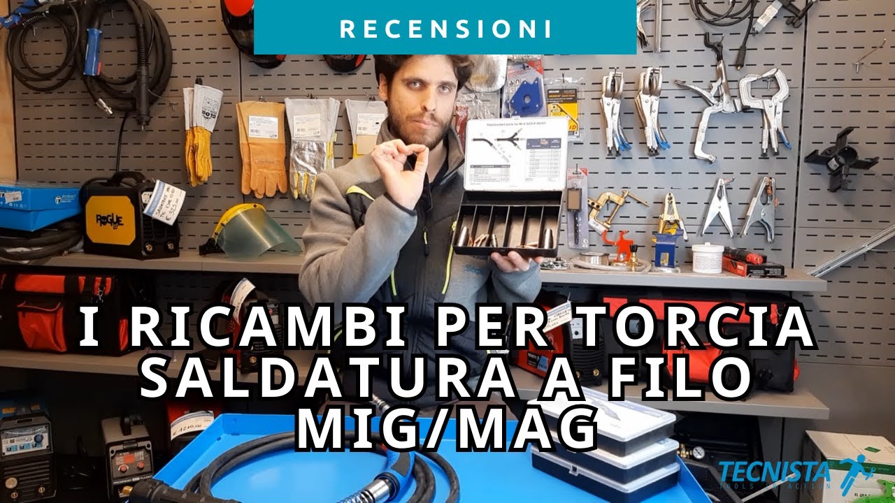 Recensione: kit di accessori per Torcia di SALDATURA MIG/MAG, e qualche nozione in più di saldatura