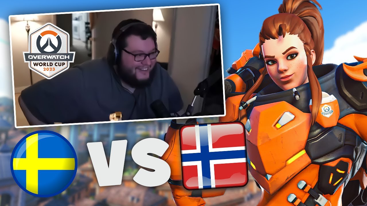 Flats Reacts to Norway Vs. Sweden Overwatch 2 World Cup