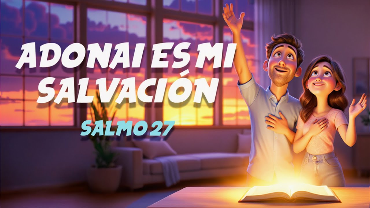 🎧Adonai Es Mi Salvaci&oacute;n | Inspirado en el Salmo 27 ✨🌿Canto de Adoraci&oacute;n #januca #salmo27 #alabanza