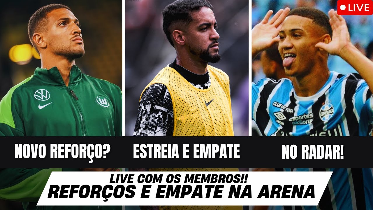 VINI SOUZA PODE CHEGAR NO TIMÃO | GUSTAVO NUNES NO RADAR | MATHEUS PEREIRA ESTREIA, EMPATE NA ARENA