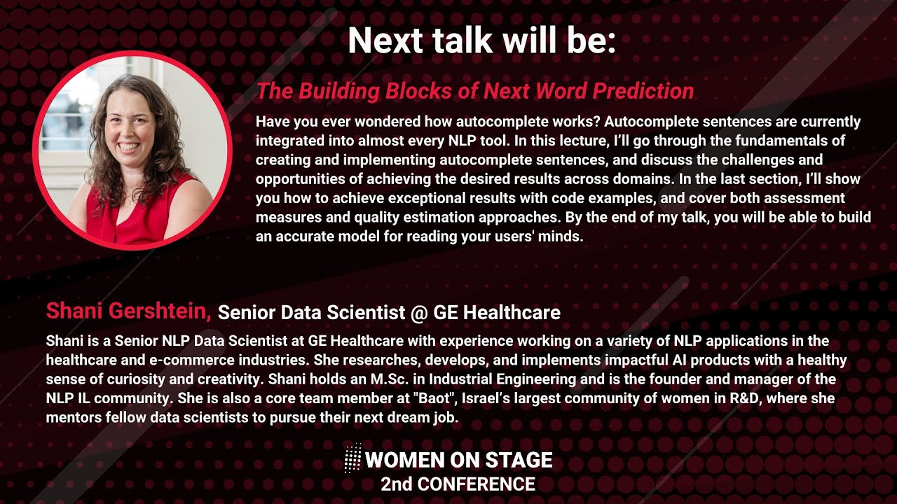 Shani Gershtein - The Building Blocks of Next Word Prediction