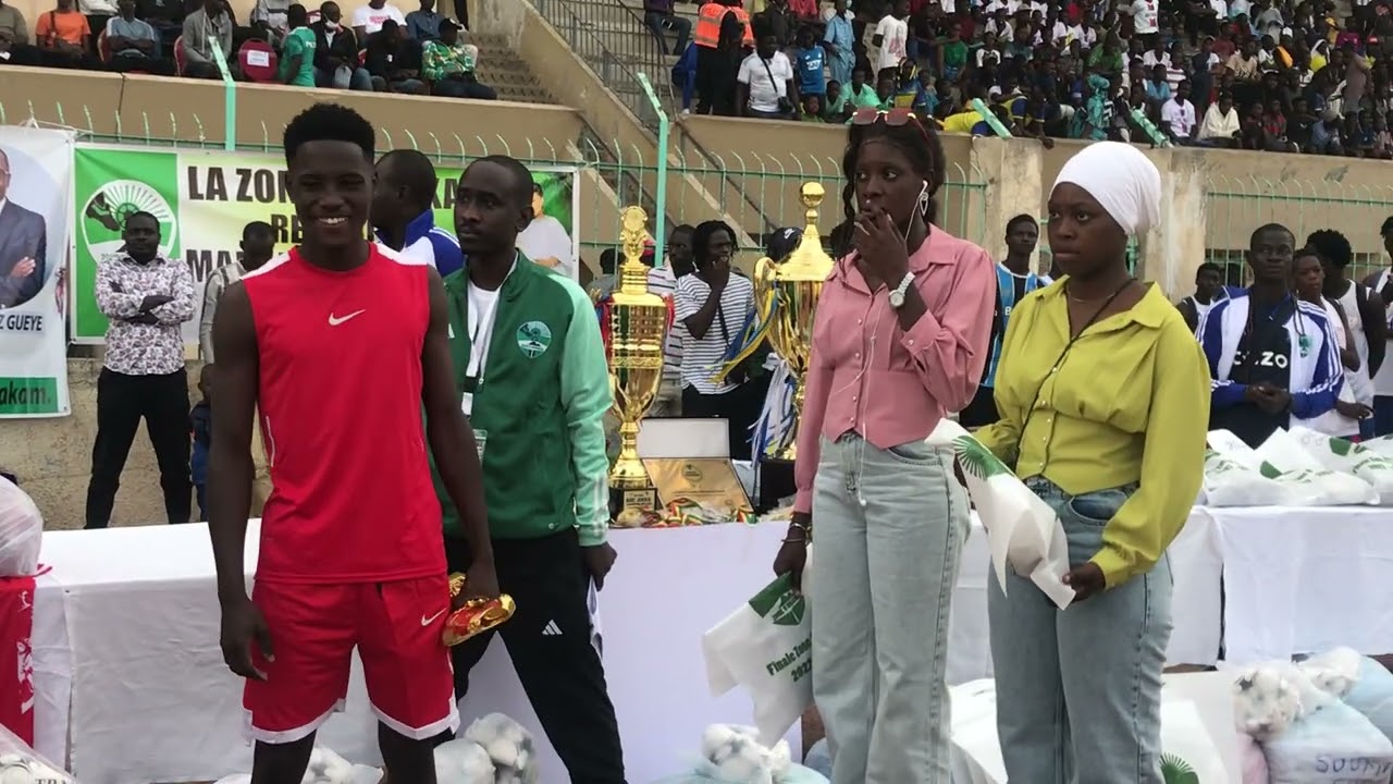 Remise de trophée zone 5 ouakam