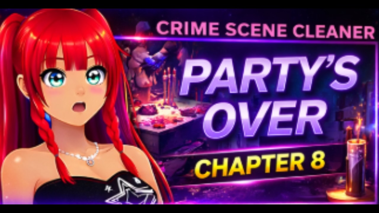 The Party Is Over… Time to Clean 😮‍💨🎉 | Crime Scene Cleaner – Chapter 8