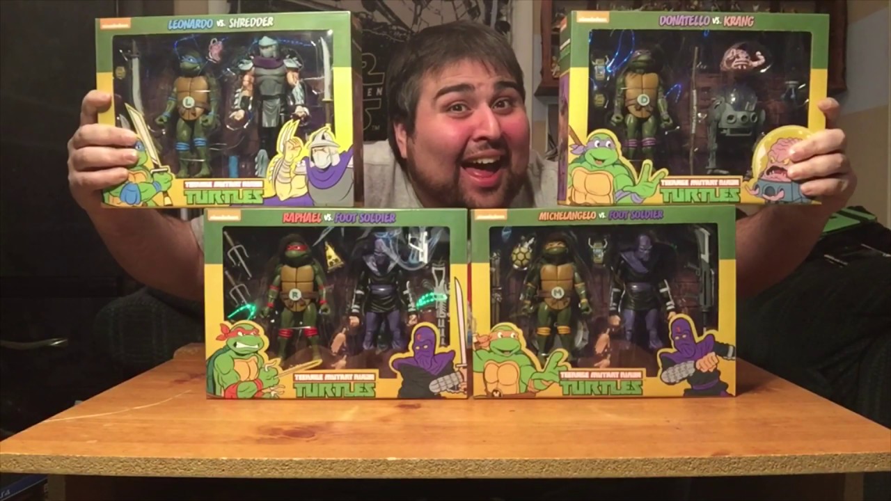 TARGET EXCLUSIVE NECA TEENAGE MUTANT NINJA TURTLES!!!