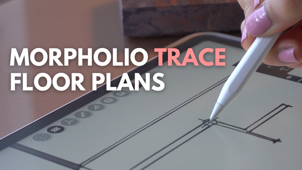 Рисование планов этажей в Morpholio Trace | Учебная серия, часть 2