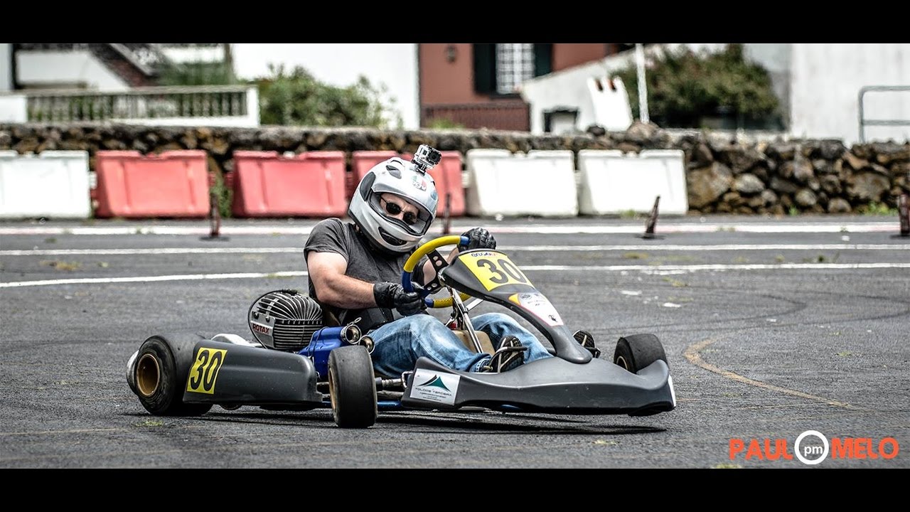 Go Kart 100cc 2 Stroke Engine Free Practice With Rotax 100cc Reed Valve 19-02-2017