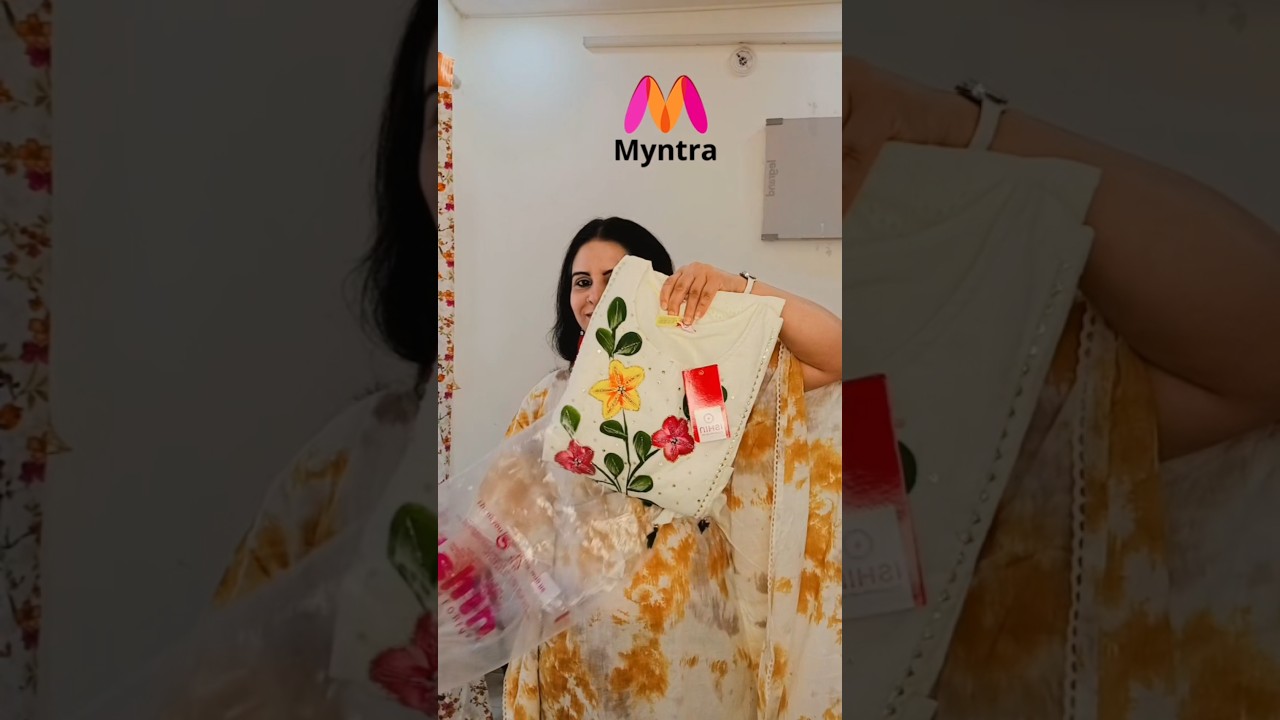 FESTIVE kurta set haul | Myntra kurta set |Most beautiful Cotton kurta set🔥 #myntrahaul##kurtaset
