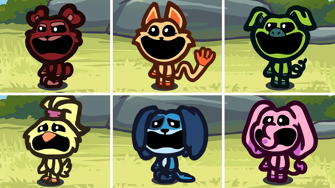 Frowning Critters Pets in Among Us (Poppy Playtime: Chapter 4)
