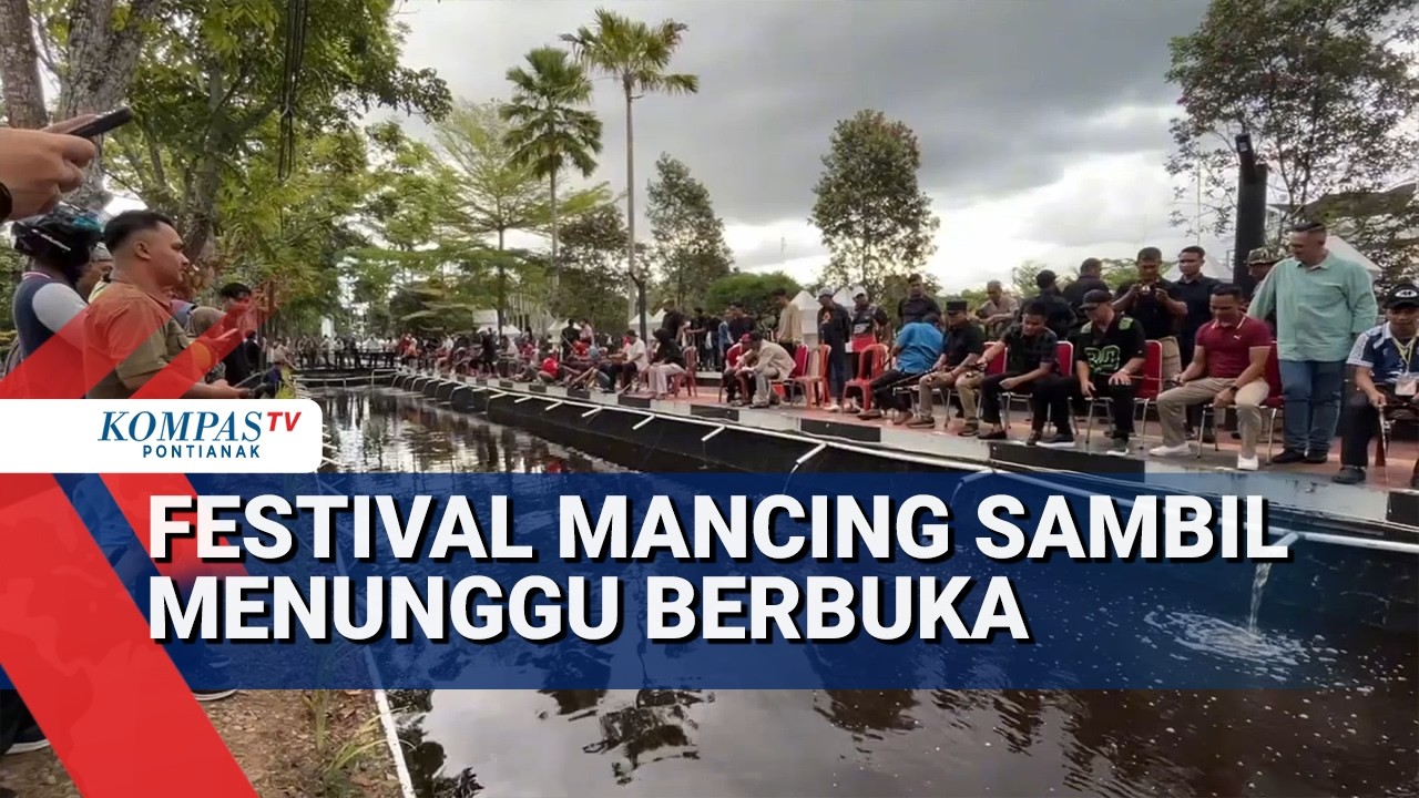 Ngabuburit Dengan Mancing di Parit Depan Kantor Bupati Sambil Tunggu Waktu Berbuka Puasa