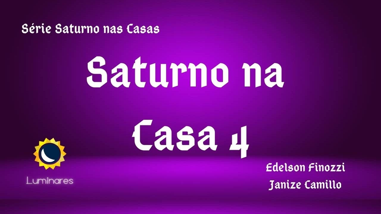 Saturno na Casa 4